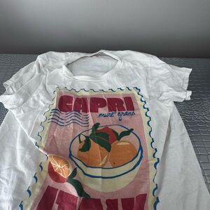 Capri italy oversized tee size medium (fits a small aswell)
